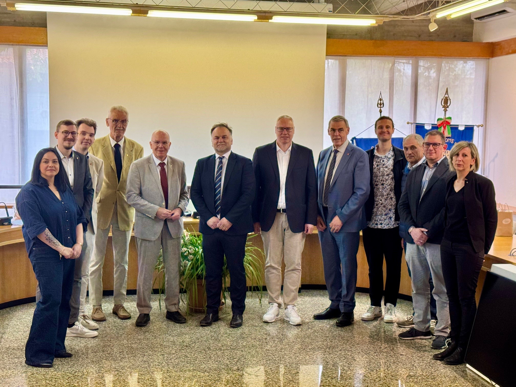 GEMELLAGGI. BORDIN: AMICIZIA TRA CASTIONS E TEDESCA TAMM SIA PROFICUA